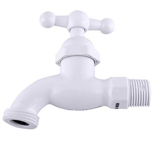 LLAVE JARDIN 1/2" PLAST. BLANCO
