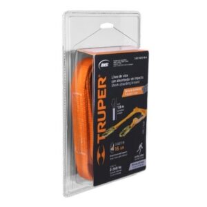 LINEA VIDA 1,8M CINTA POLIESTER, ABSORVEDOR IMPACTO, ANSI - 10510
