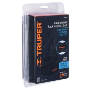 FAJA LUMBAR CON TERCER CINTURON T-S - 10955