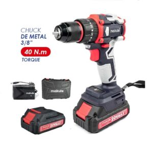"TALADRO PERCUTOR INALAMBRICO 1/2"" 20V  4.0 AH X2 CID121-13- 2BL"