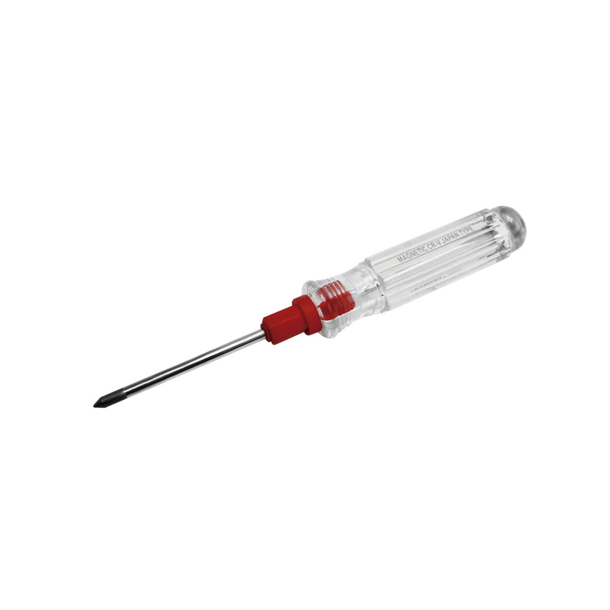 DESARMADOR 2 PUNTAS 3x50MM TRANSPATENTE KM-691