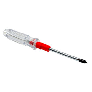 DESARMADOR 2 PUNTAS 5x75MM TRANSPARENTE KM-849