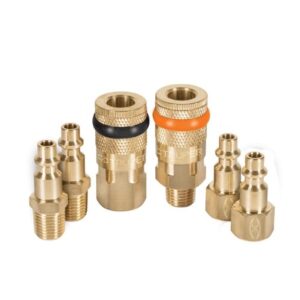 CONECTORES RAPIDOS Y 2 COPLES DE LATON X 4- 18075