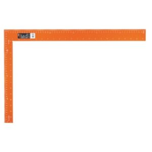 ESCUADRA DE ALUMINIO NARANJA 16" X 24" - 101386