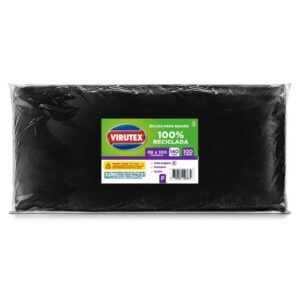 BOLSA P/BASURA PLANA C/FUELLE 140 LT x 100 UND