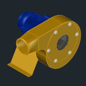 VENTILADOR 1 HP MOTOR MEBA ALTA