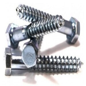 TORNILLO TIRAFONDO ZINCADO BRILLANTE 1/4" x 1-1/2" - TOTZ14112