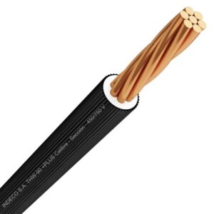 CABLE THW90-12 AWG P+EST NEGRO