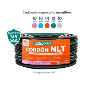 CABLE VULCANIZADO NLT-PC 2 X 14 AWG
