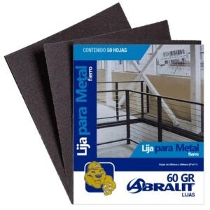 LIJA METAL GRANO 60