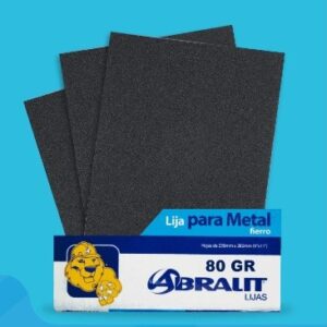 LIJA METAL GRANO 80